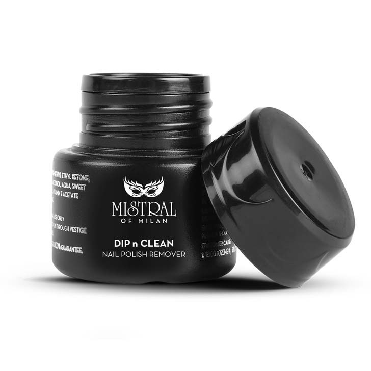 Mistral of Milan Dip n Clean nail polish remover
