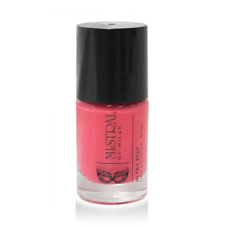 MOM* Ultra stay nail lacquer 10 ml Hot Pink 002(FI